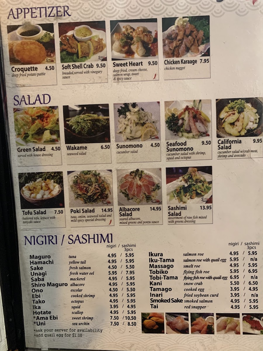 Sushi Hook Photo Menu 7