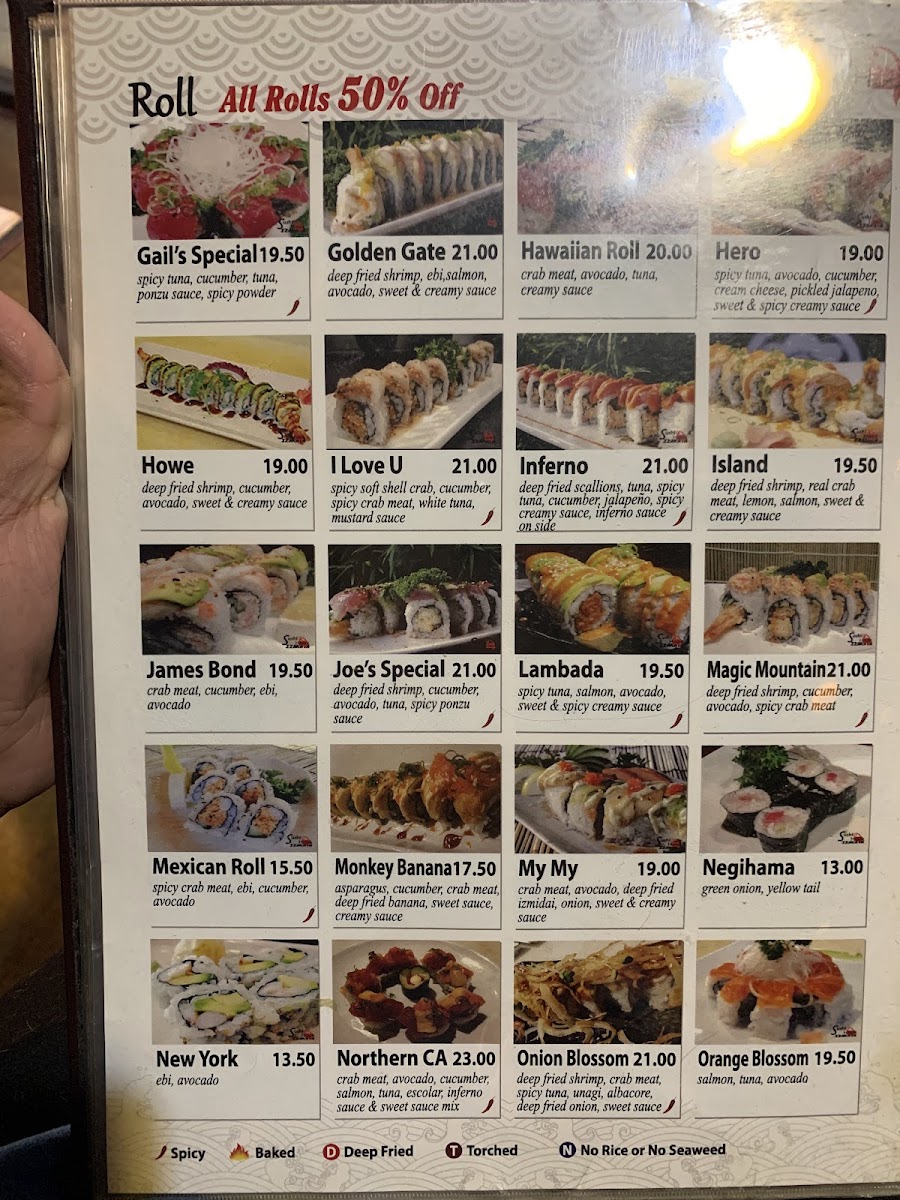 Sushi Hook Photo Menu 8