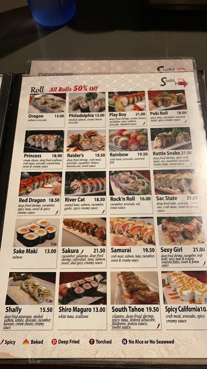 Sushi Hook Photo Menu 9