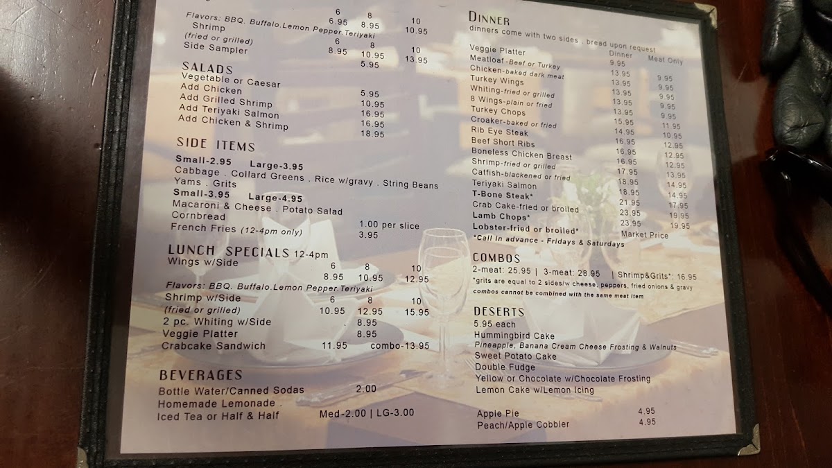 Oohh's & Aahh's Photo Menu 6