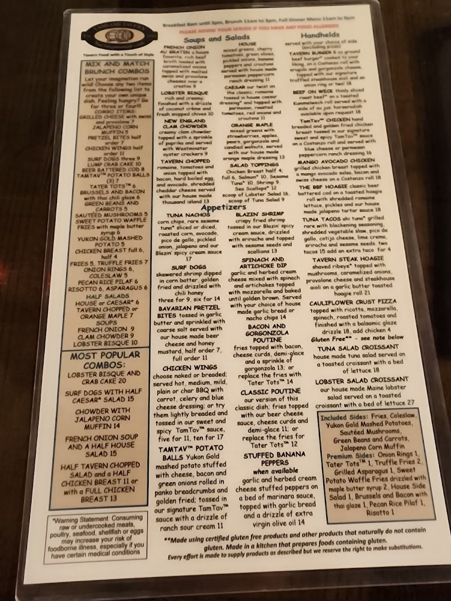 Tamiami Tavern Photo Menu 8