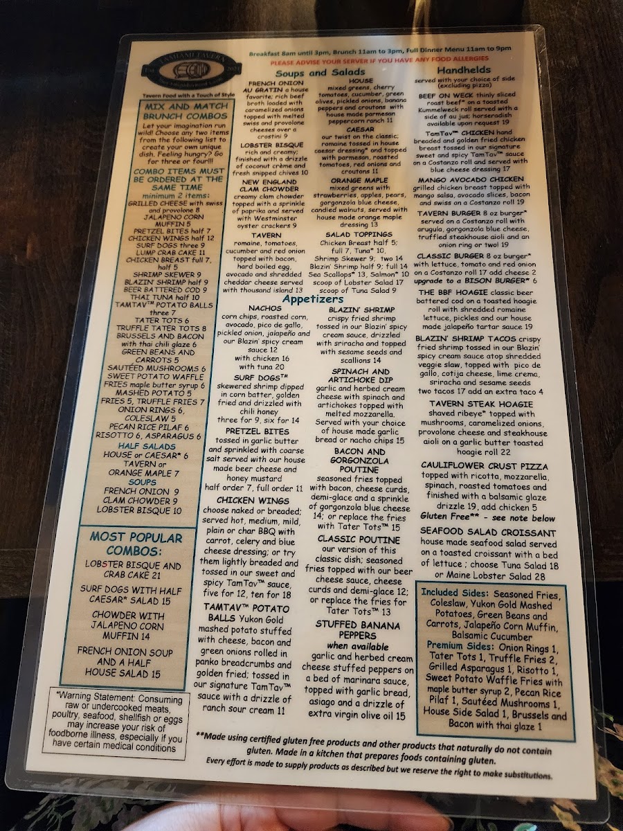 Tamiami Tavern Photo Menu 9