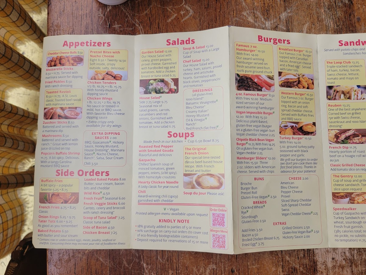 Blueberry Hill Photo Menu 4