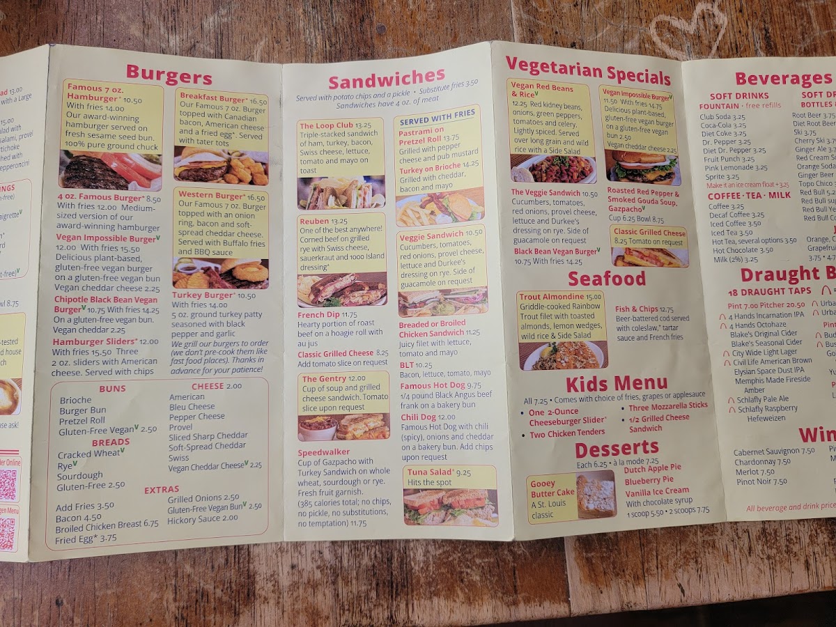 Blueberry Hill Photo Menu 8