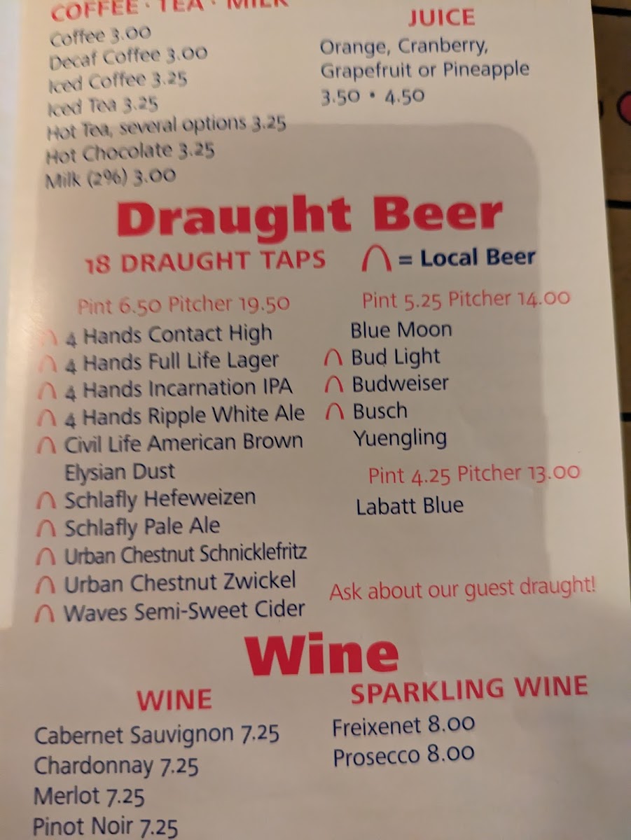 Blueberry Hill Photo Menu 9