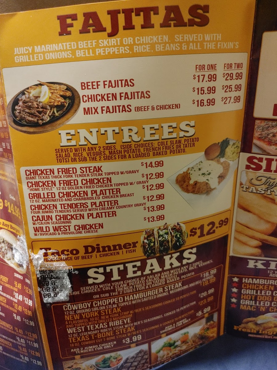 9er's Grill Photo Menu 10