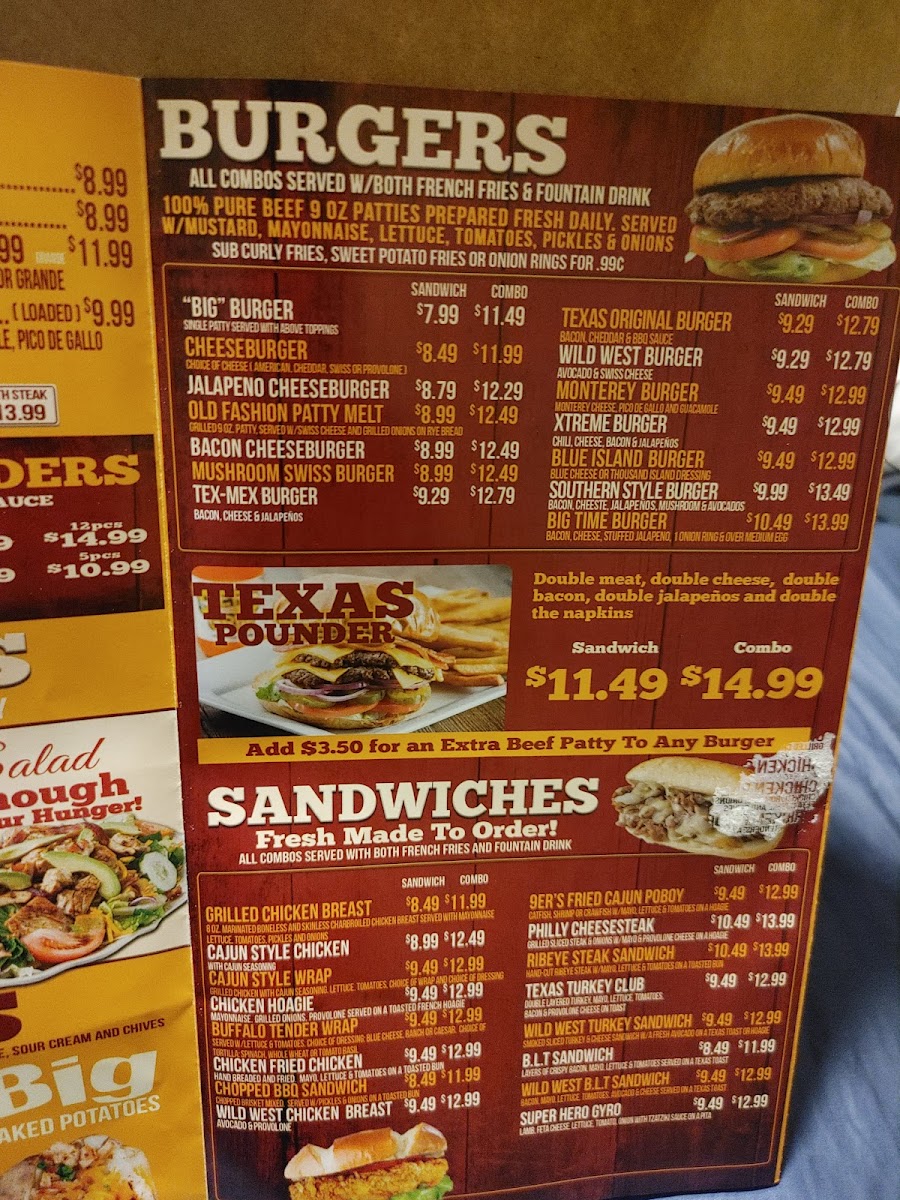 9er's Grill Photo Menu 3