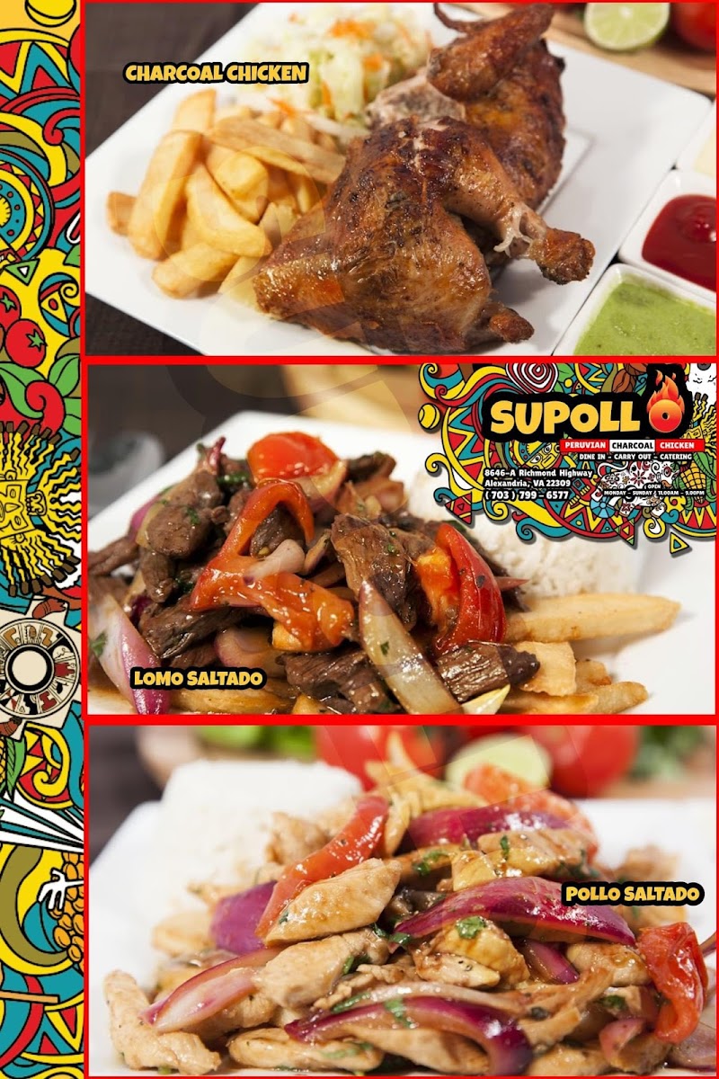 Su Pollo Photo Menu 1
