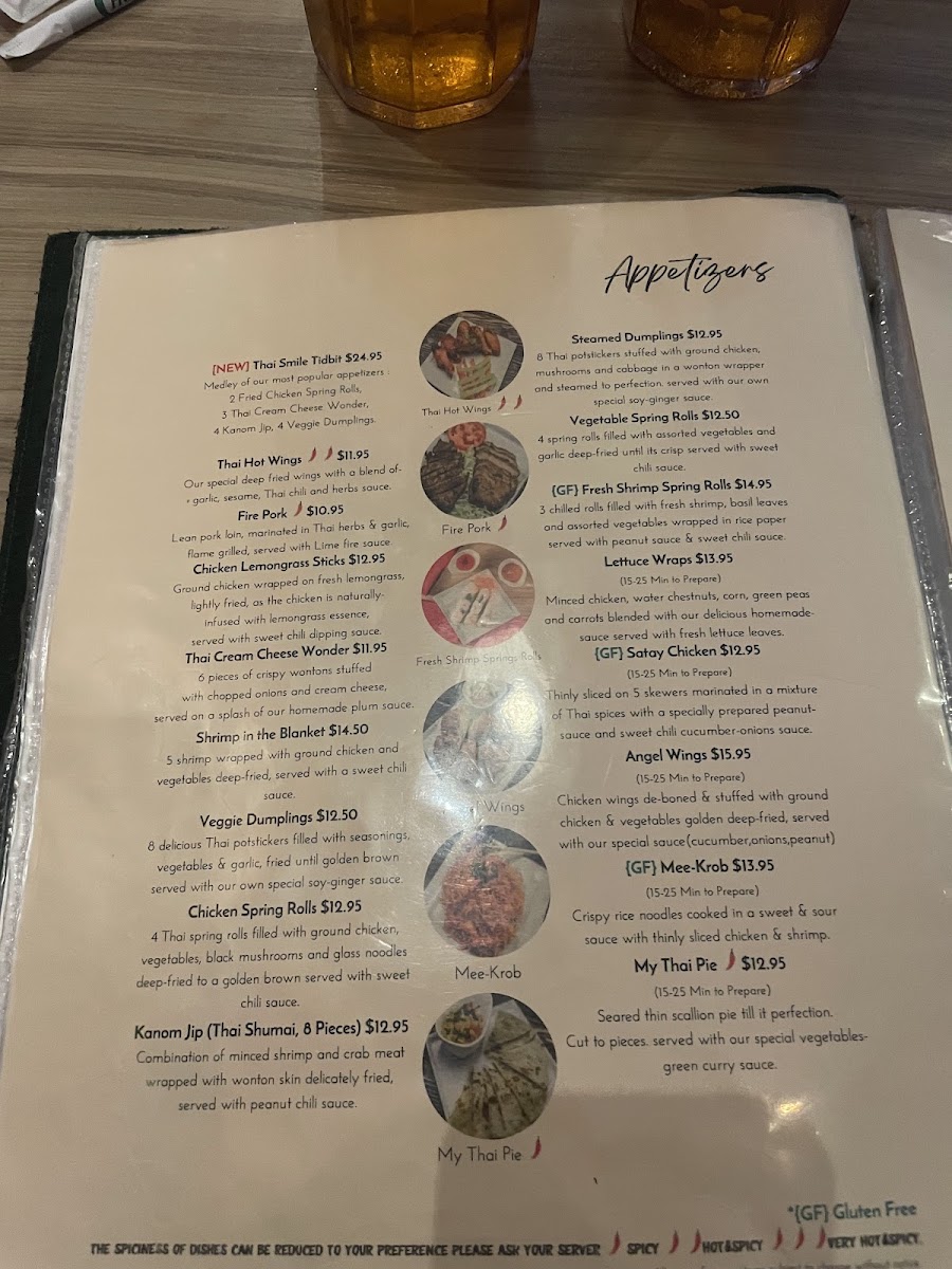 Thai Smile Palm Springs Photo Menu 6