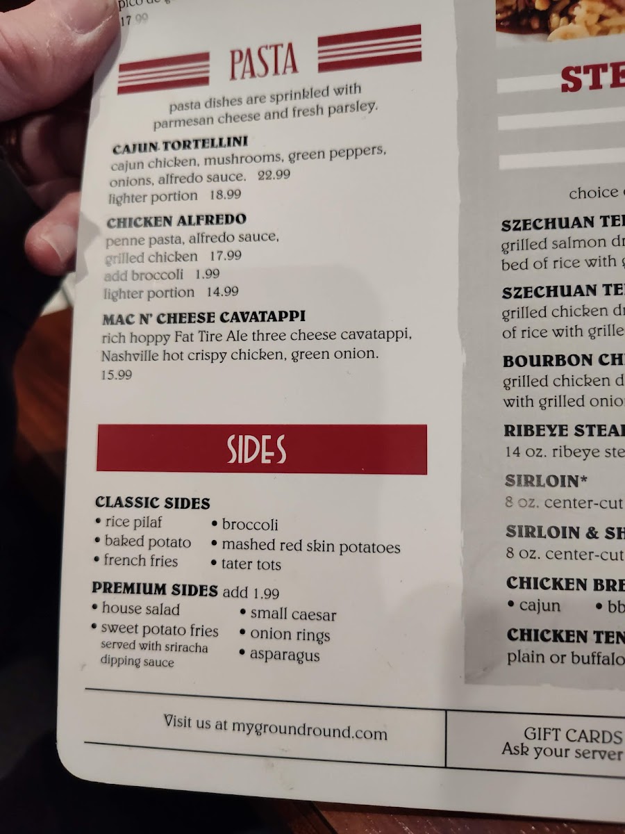 Ground Round Grill & Bar Photo Menu 6