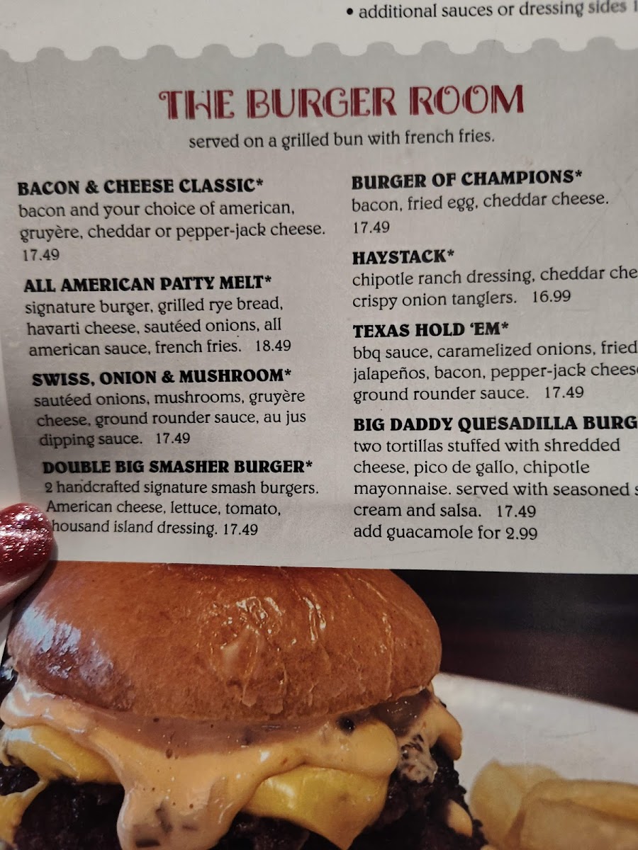 Ground Round Grill & Bar Photo Menu 7