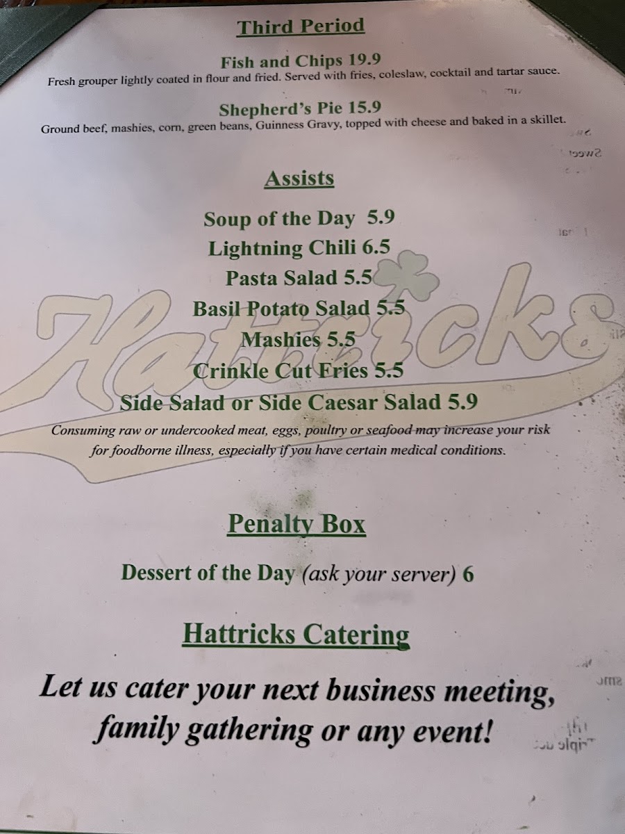 Hattricks Photo Menu 1