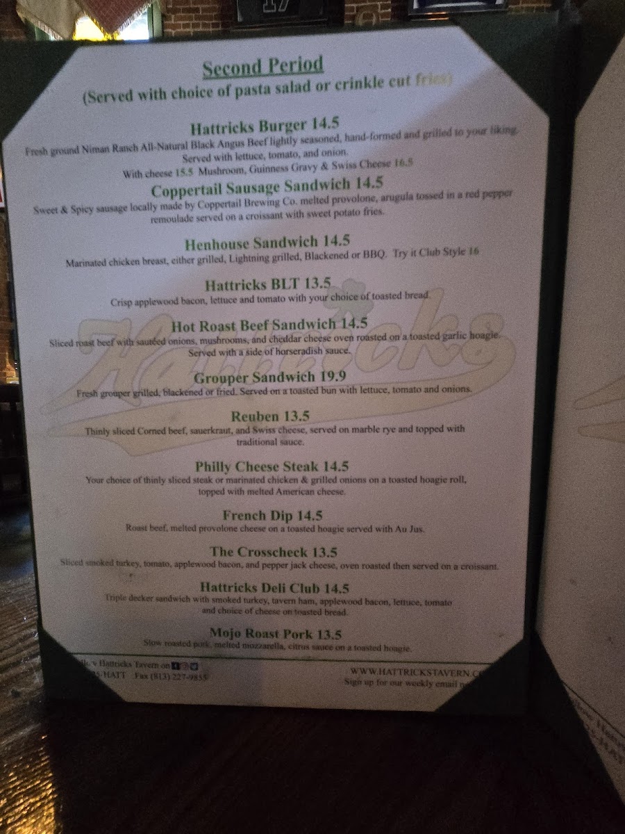 Hattricks Photo Menu 7