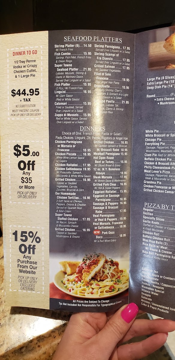 Towne Deli & Pizzeria Photo Menu 10