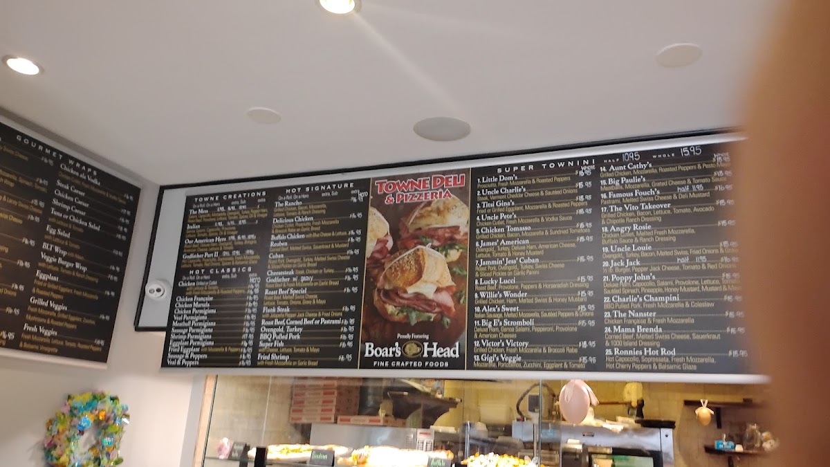 Towne Deli & Pizzeria Photo Menu 3