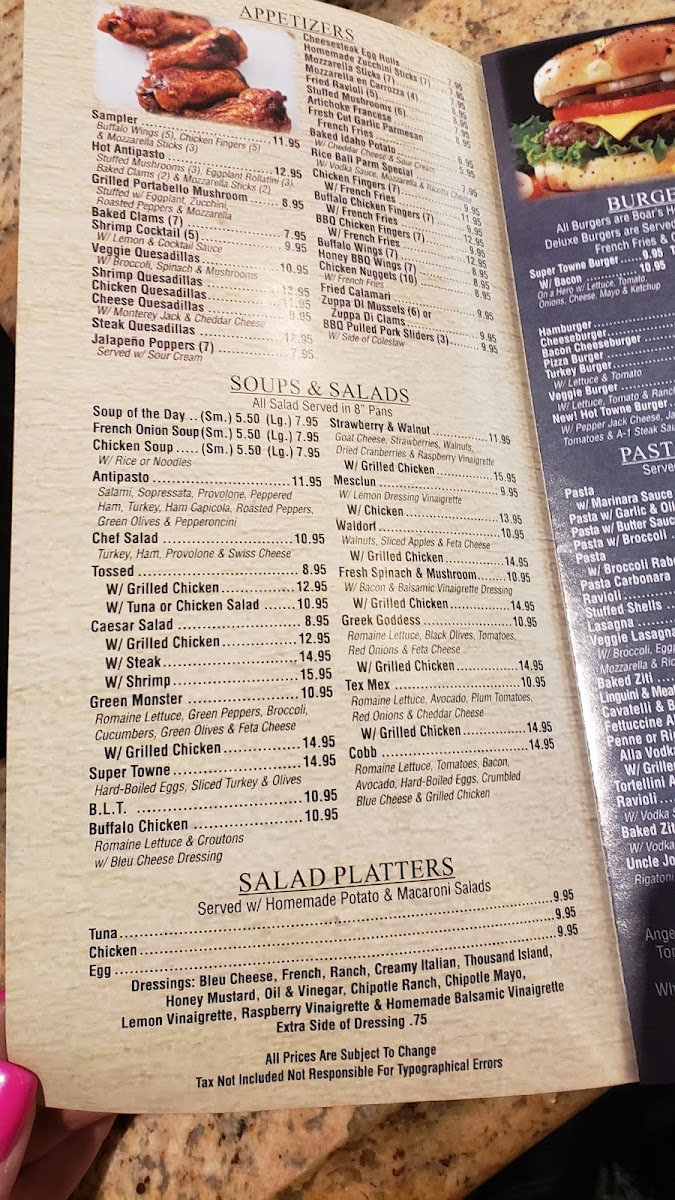Towne Deli & Pizzeria Photo Menu 4
