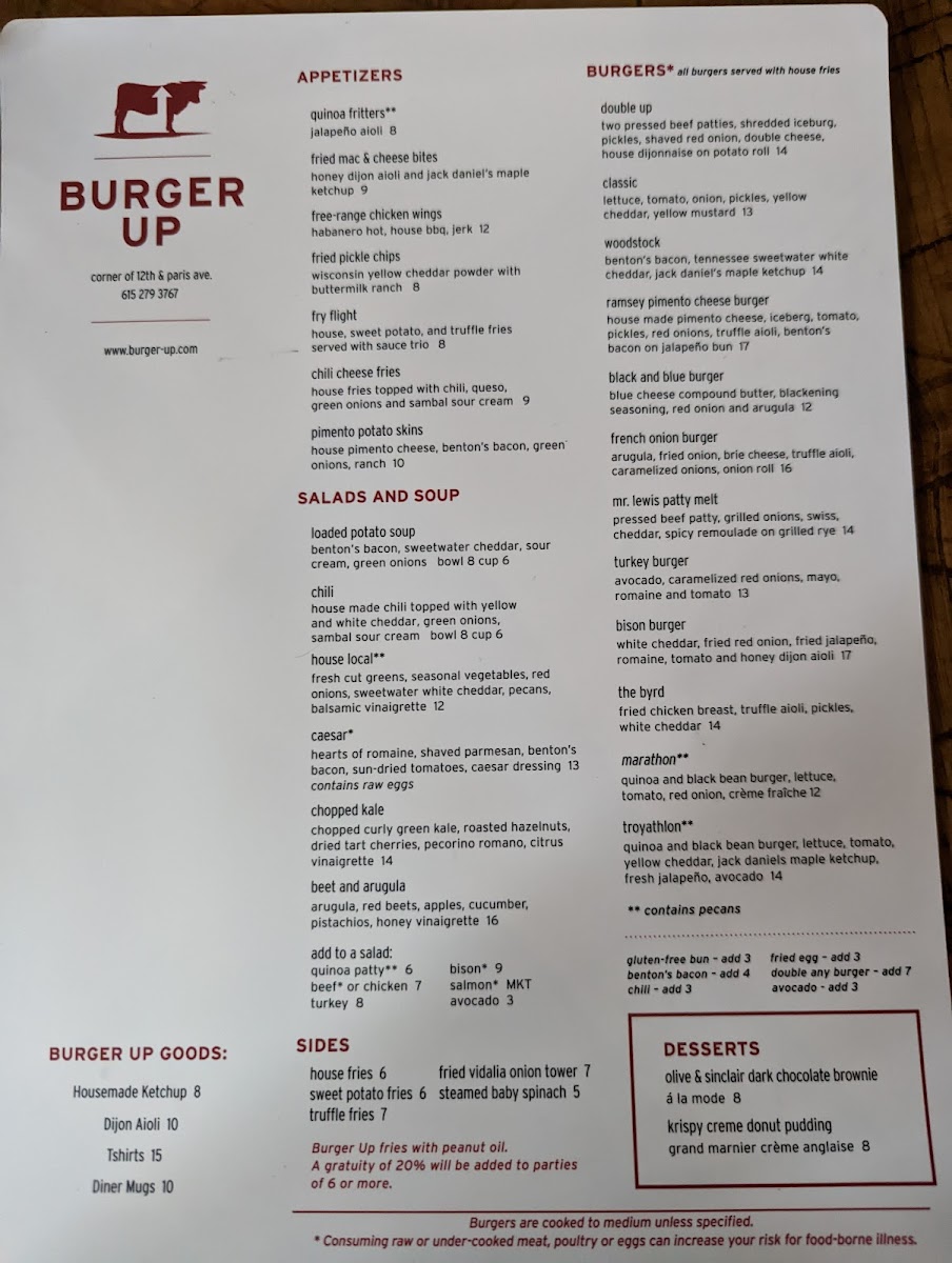 Burger Up Photo Menu 5