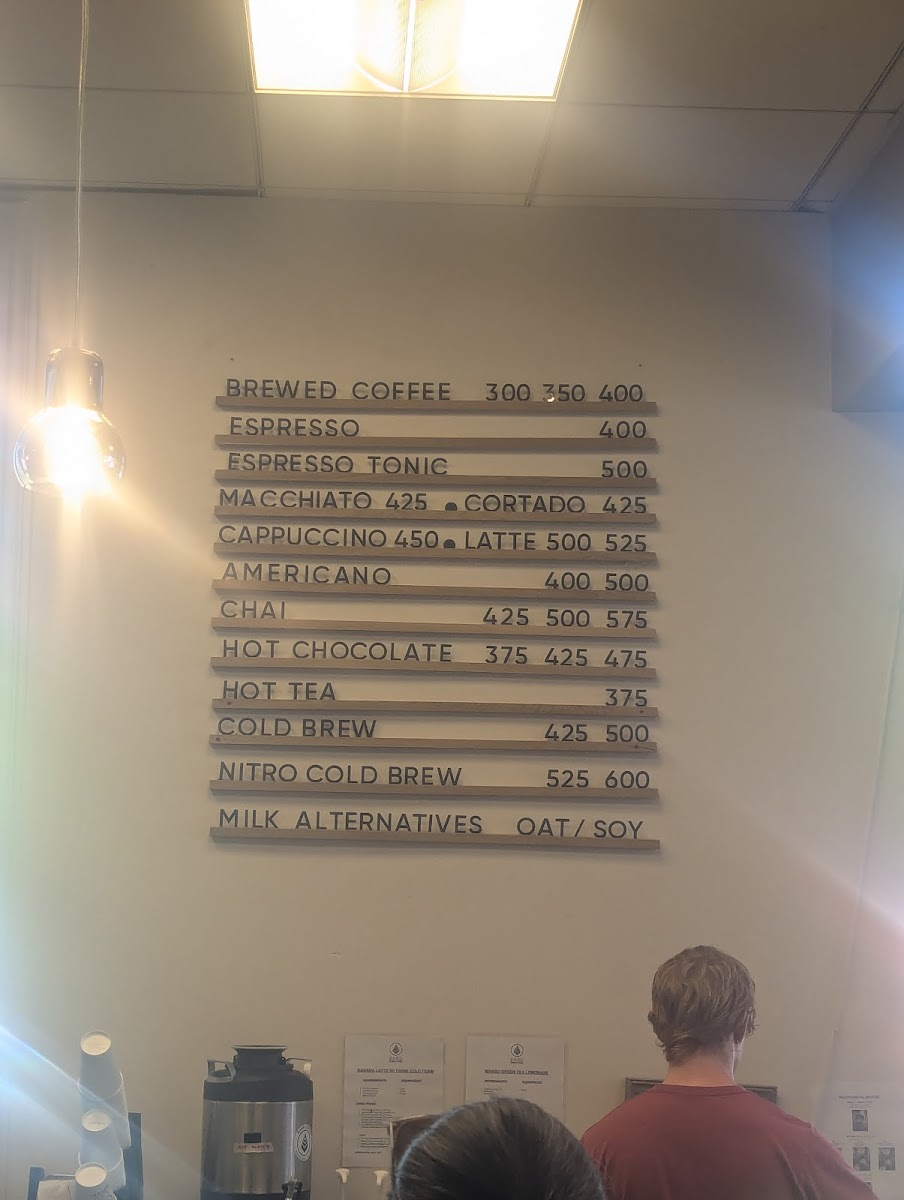 Bard Coffee Photo Menu 10