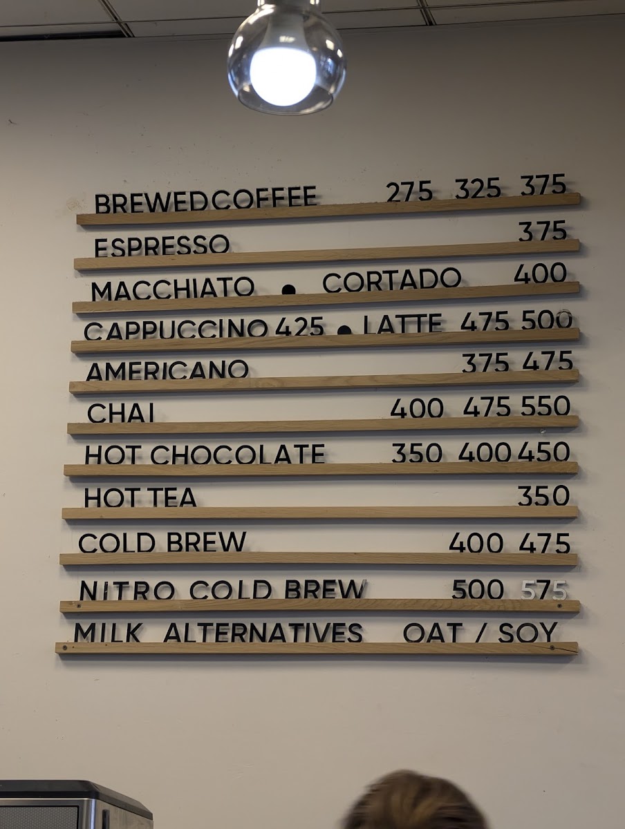 Bard Coffee Photo Menu 2