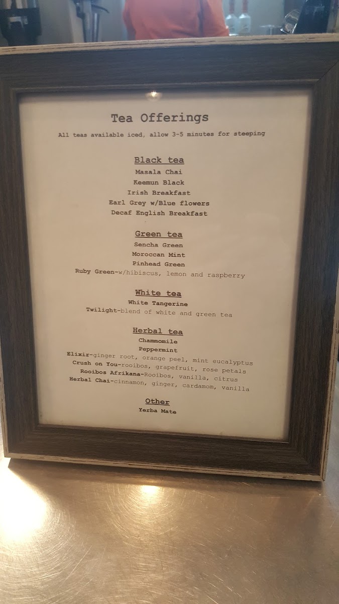 Bard Coffee Photo Menu 8