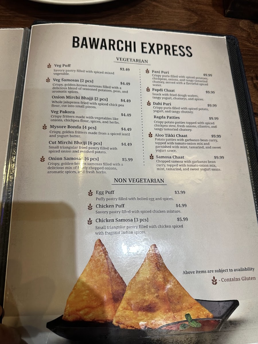 Bawarchi Biryanis - Indian Cuisine Atlanta Photo Menu 2