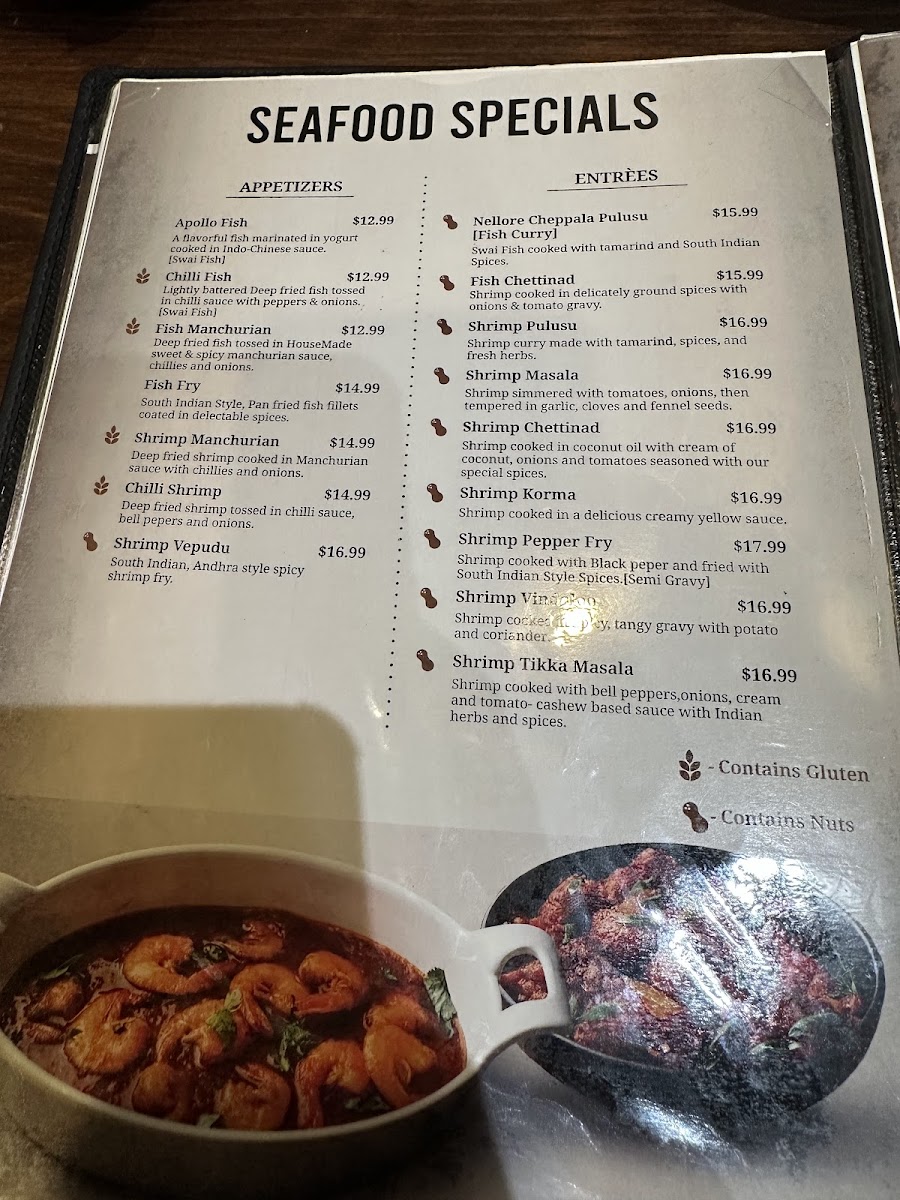Bawarchi Biryanis - Indian Cuisine Atlanta Photo Menu 5