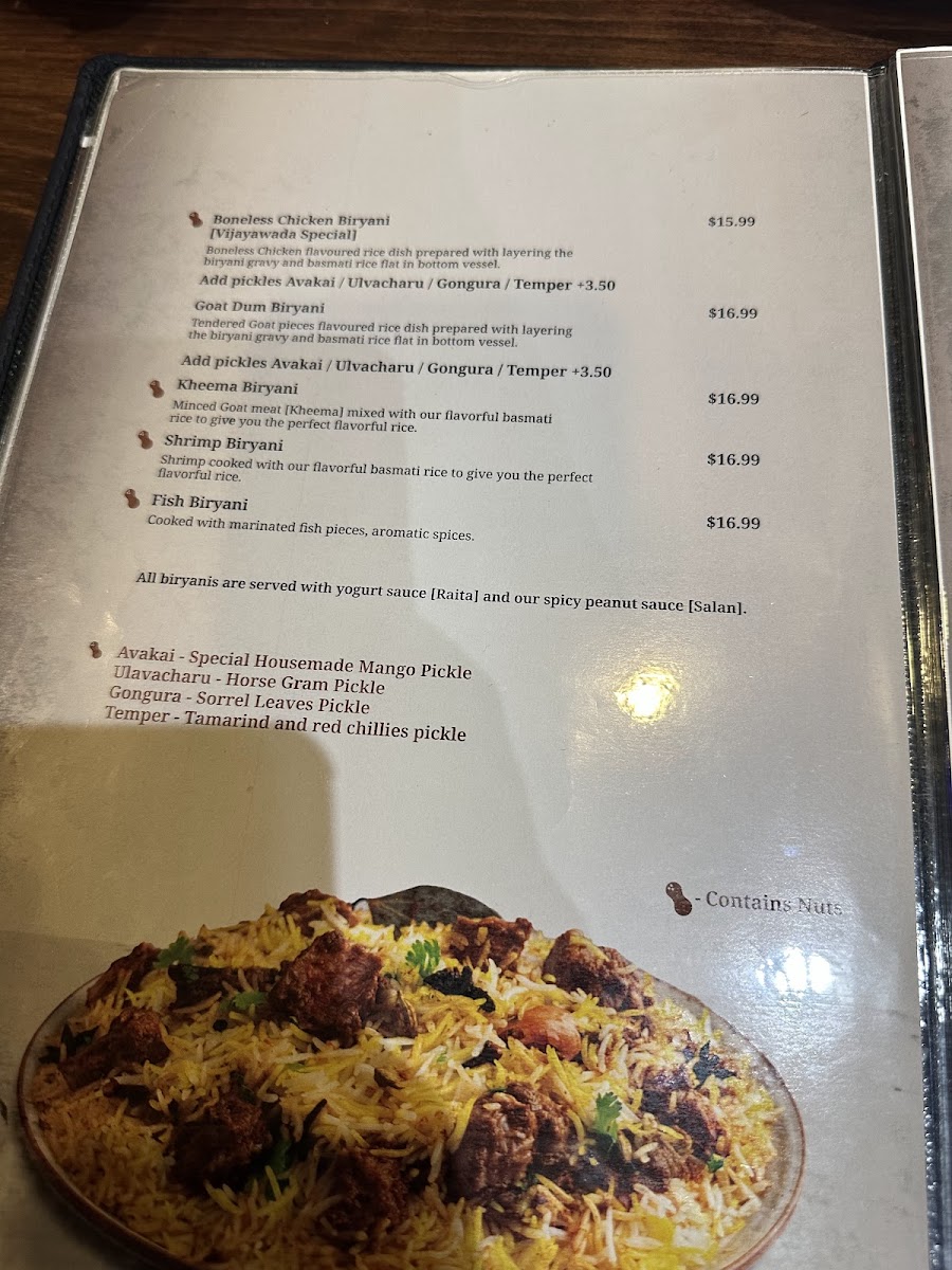 Bawarchi Biryanis - Indian Cuisine Atlanta Photo Menu 8