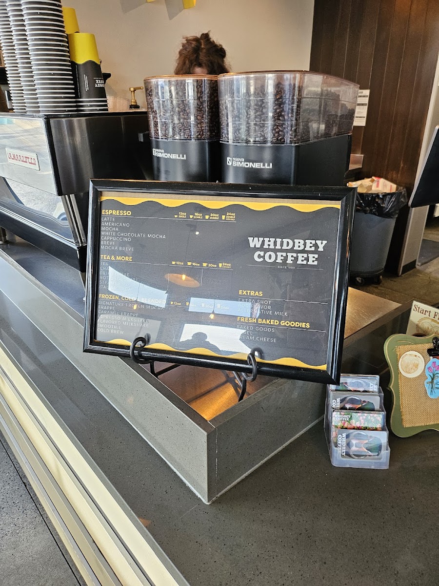 Whidbey Coffee Photo Menu 7