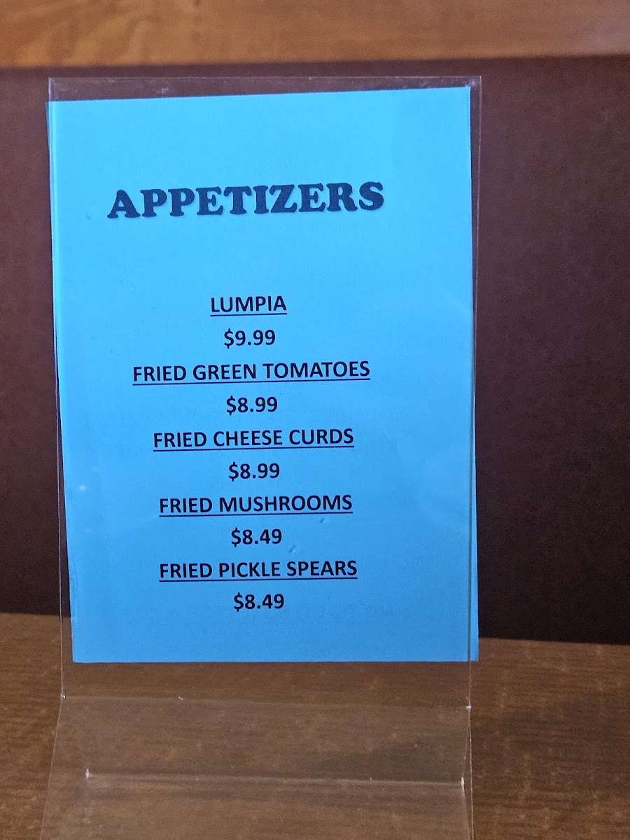 Ace's Restaurant Photo Menu 3