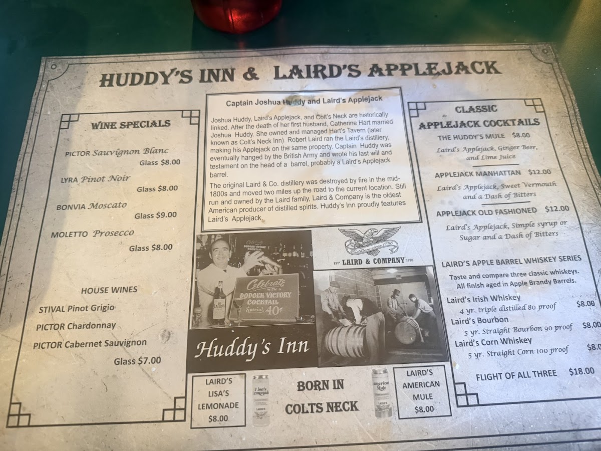 Huddy's Inn Photo Menu 3