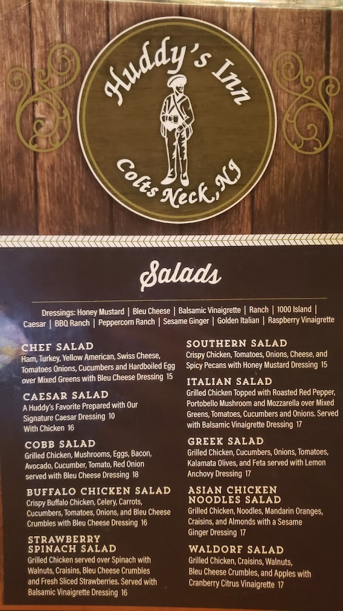 Huddy's Inn Photo Menu 5
