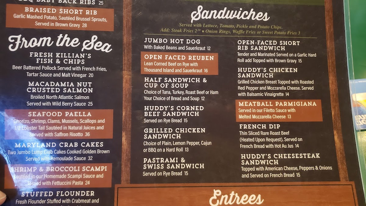 Huddy's Inn Photo Menu 8