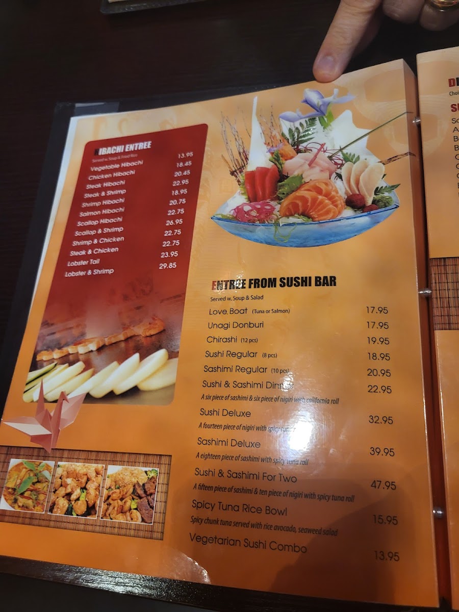 Origami Sushi Photo Menu 10