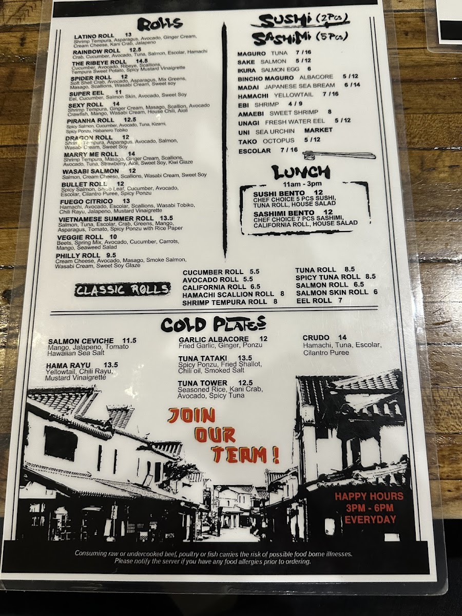 Piranha Izakaya Photo Menu 9