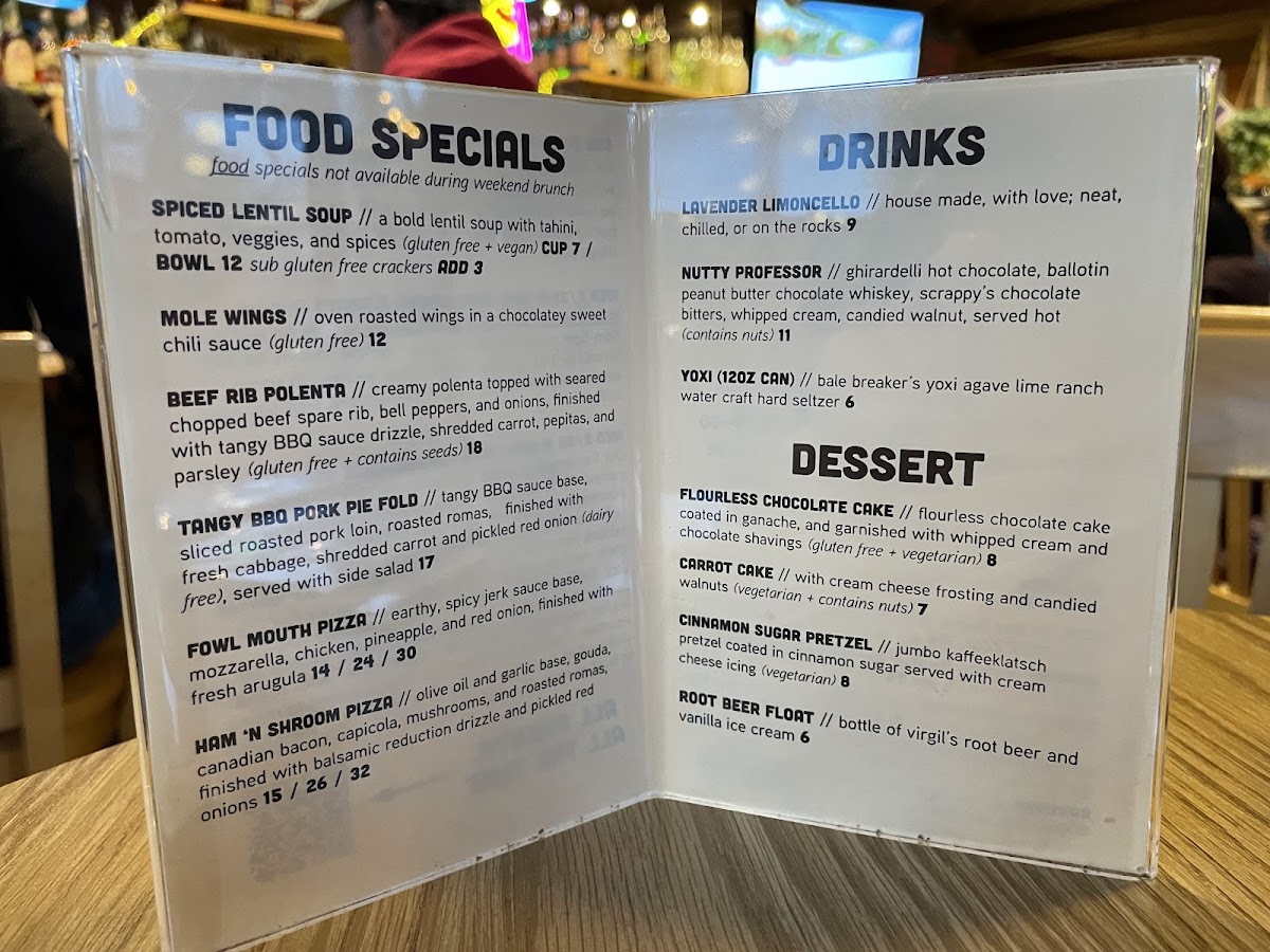 Watershed Pub & Kitchen Photo Menu 6