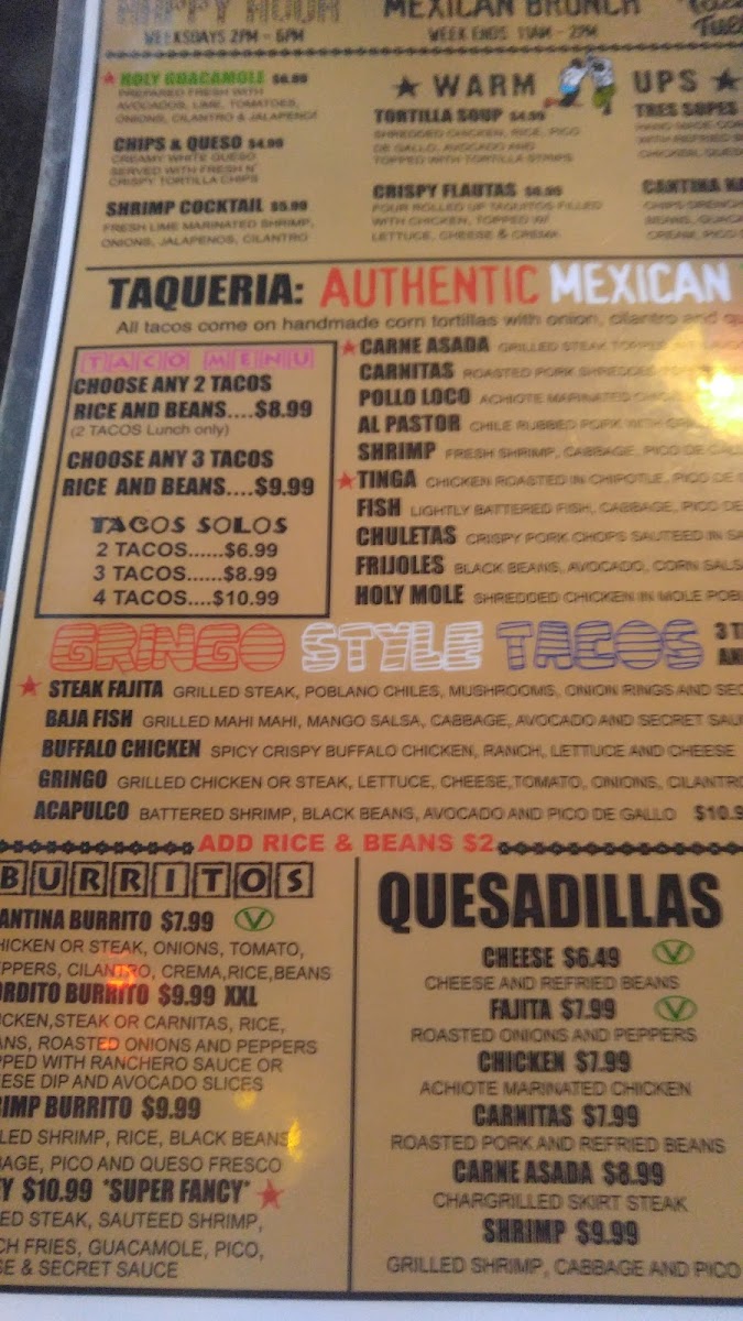Urban Cantina Photo Menu 10