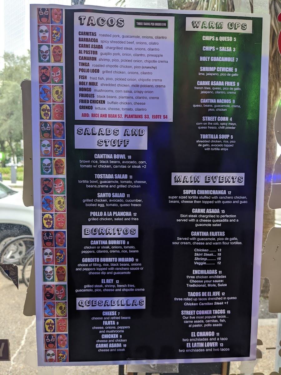 Urban Cantina Photo Menu 2