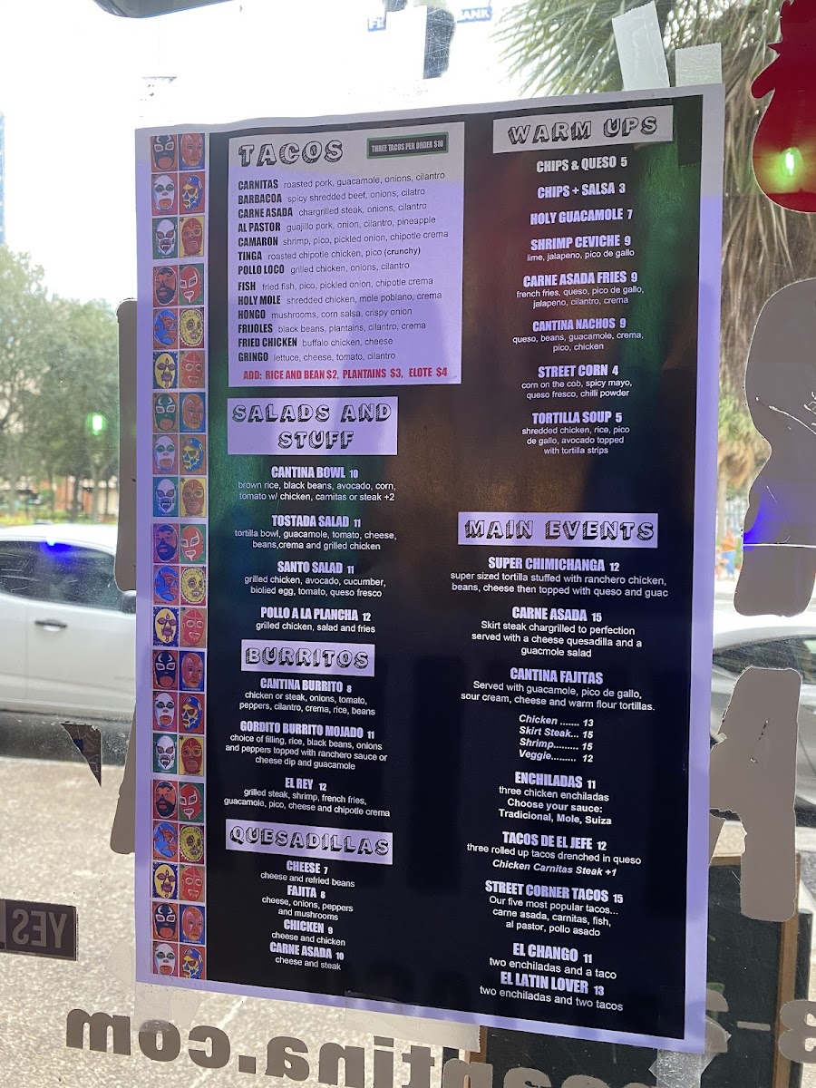 Urban Cantina Photo Menu 3
