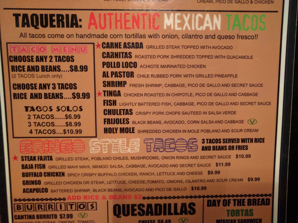 Urban Cantina Photo Menu 8