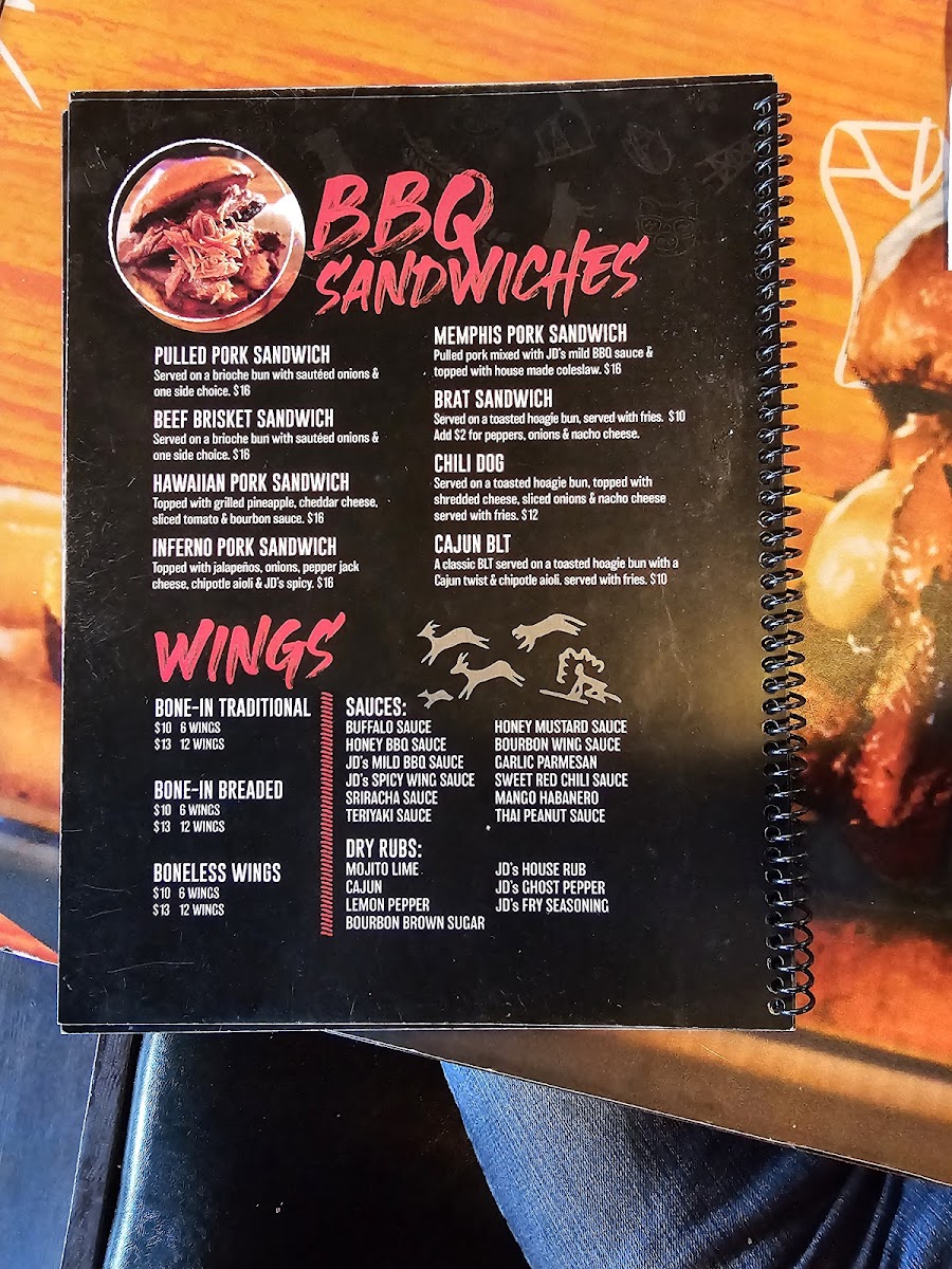 J D's BBQ Photo Menu 10