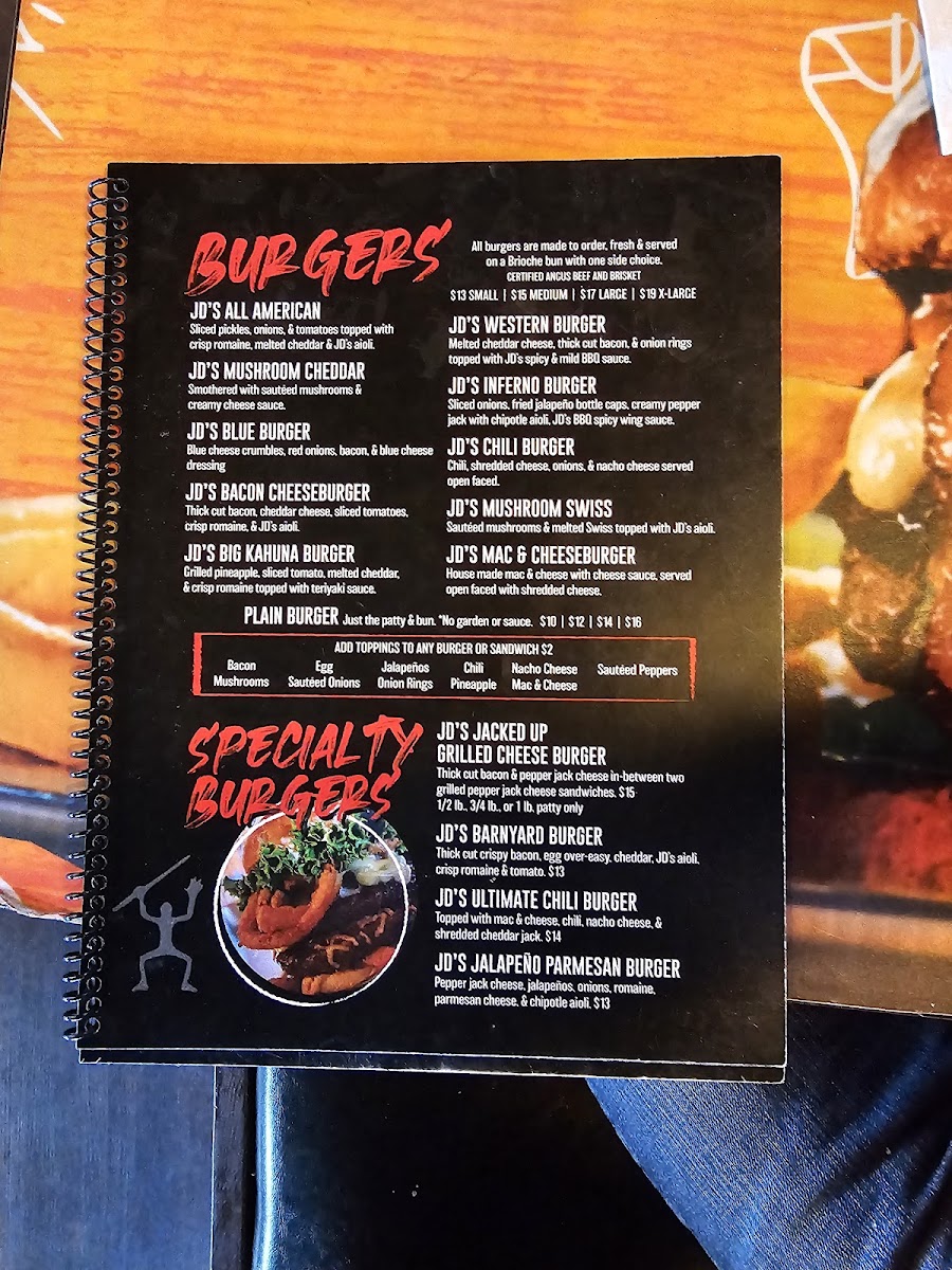 J D's BBQ Photo Menu 5