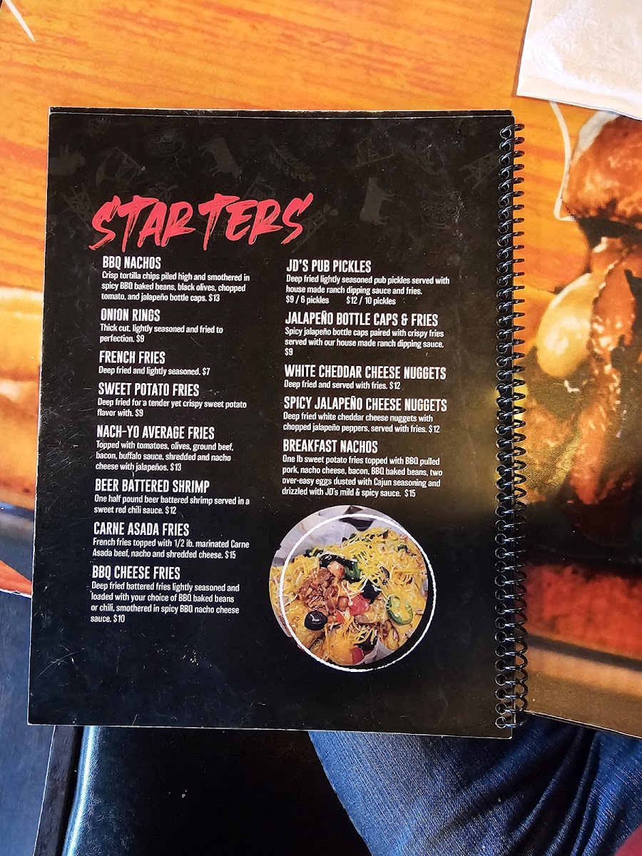 J D's BBQ Photo Menu 9
