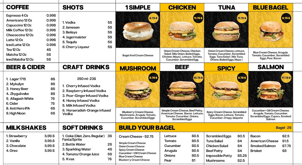 KRASA CRAFT RESTAURANT Photo Menu 1