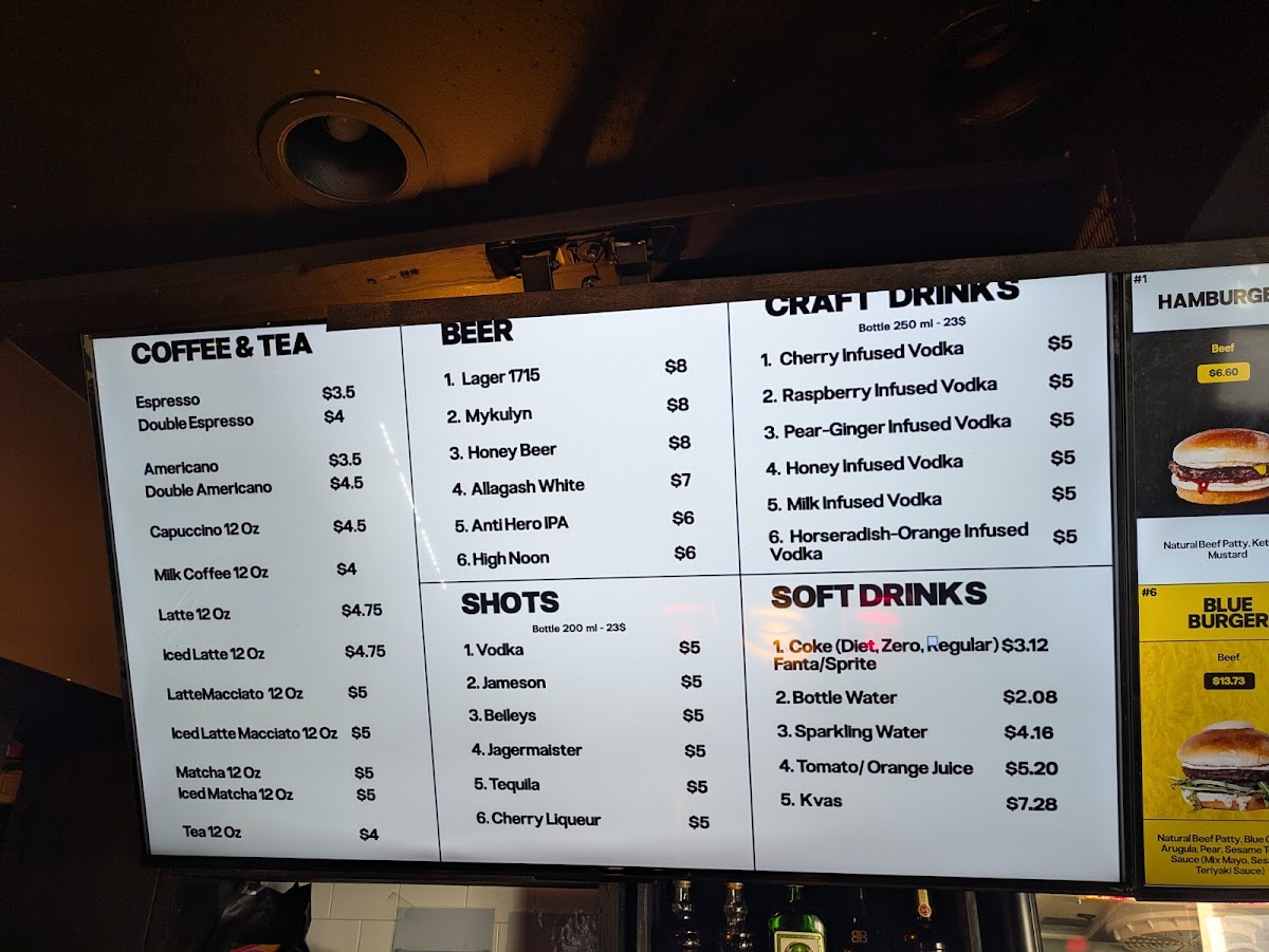 KRASA CRAFT RESTAURANT Photo Menu 10