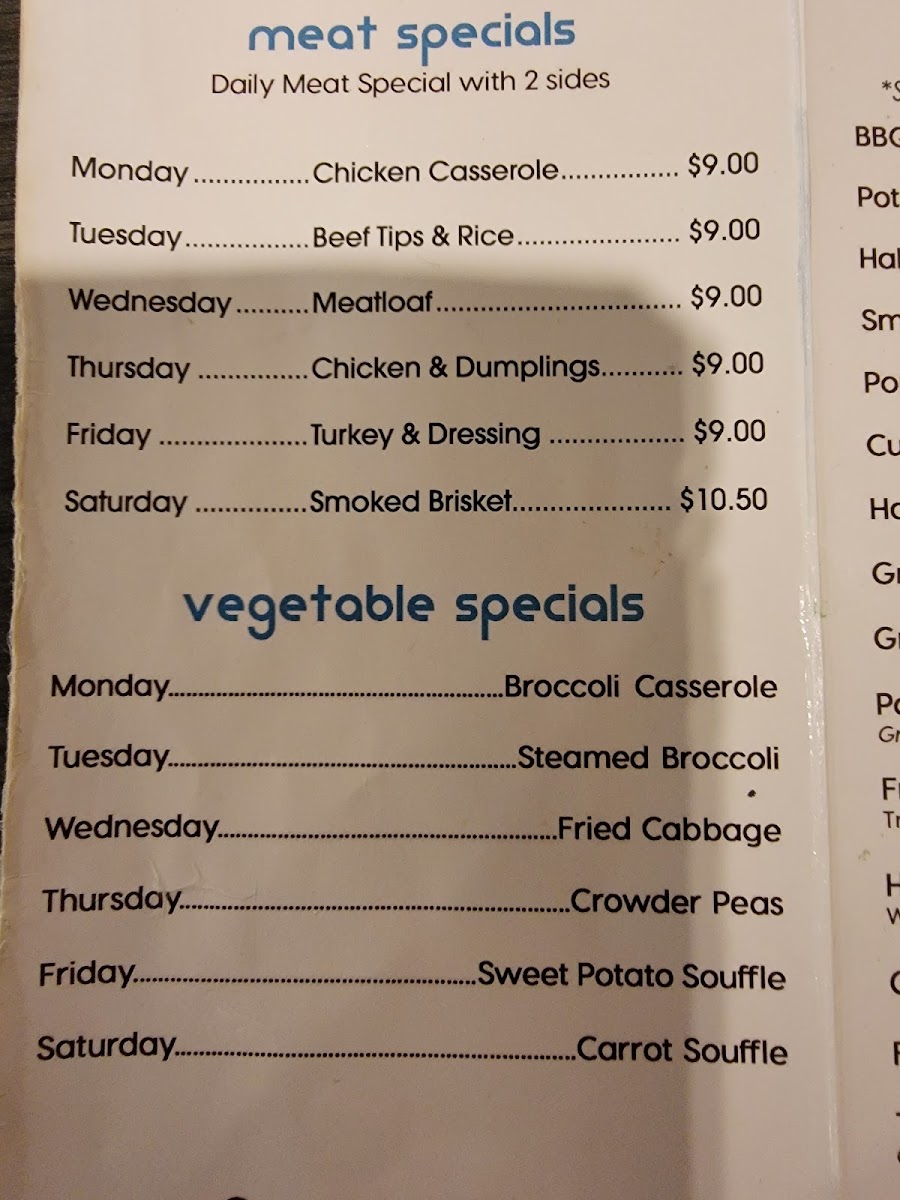 Oakwood Cafe Photo Menu 10