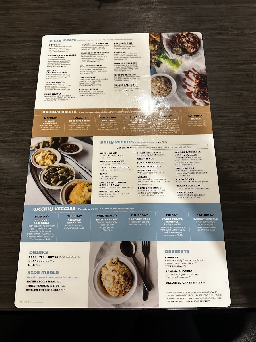 Oakwood Cafe Photo Menu 3