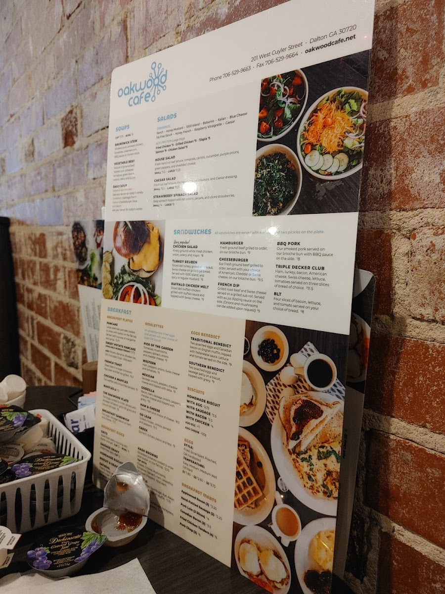 Oakwood Cafe Photo Menu 8