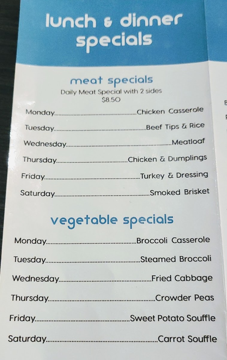 Oakwood Cafe Photo Menu 9