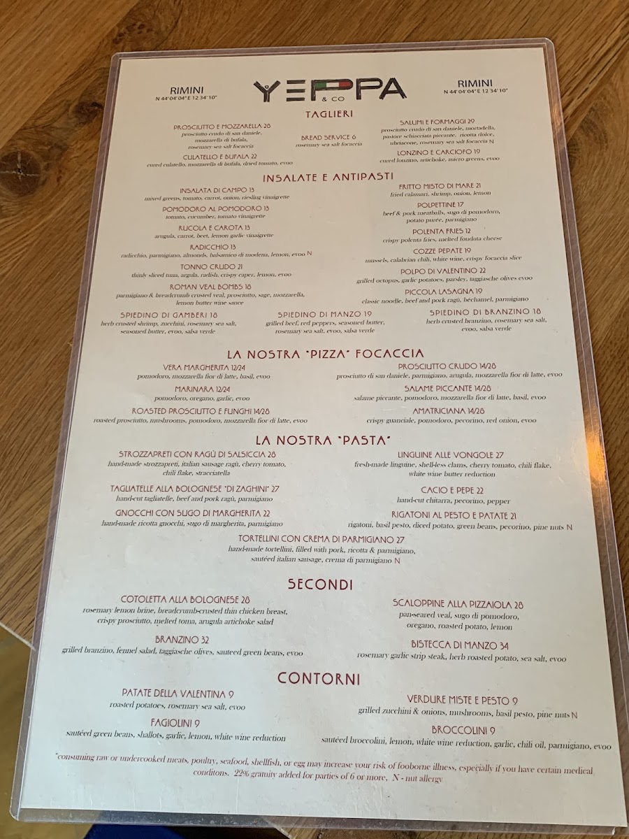 Yeppa & Co. - Buckhead Photo Menu 10