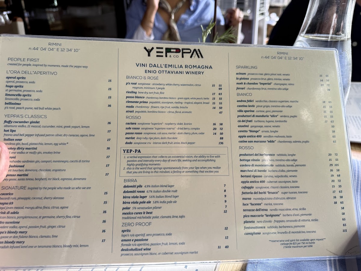 Yeppa & Co. - Buckhead Photo Menu 4